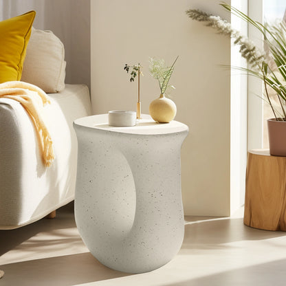 U-Shaped Geometric Stylish Lightweight Nightstand