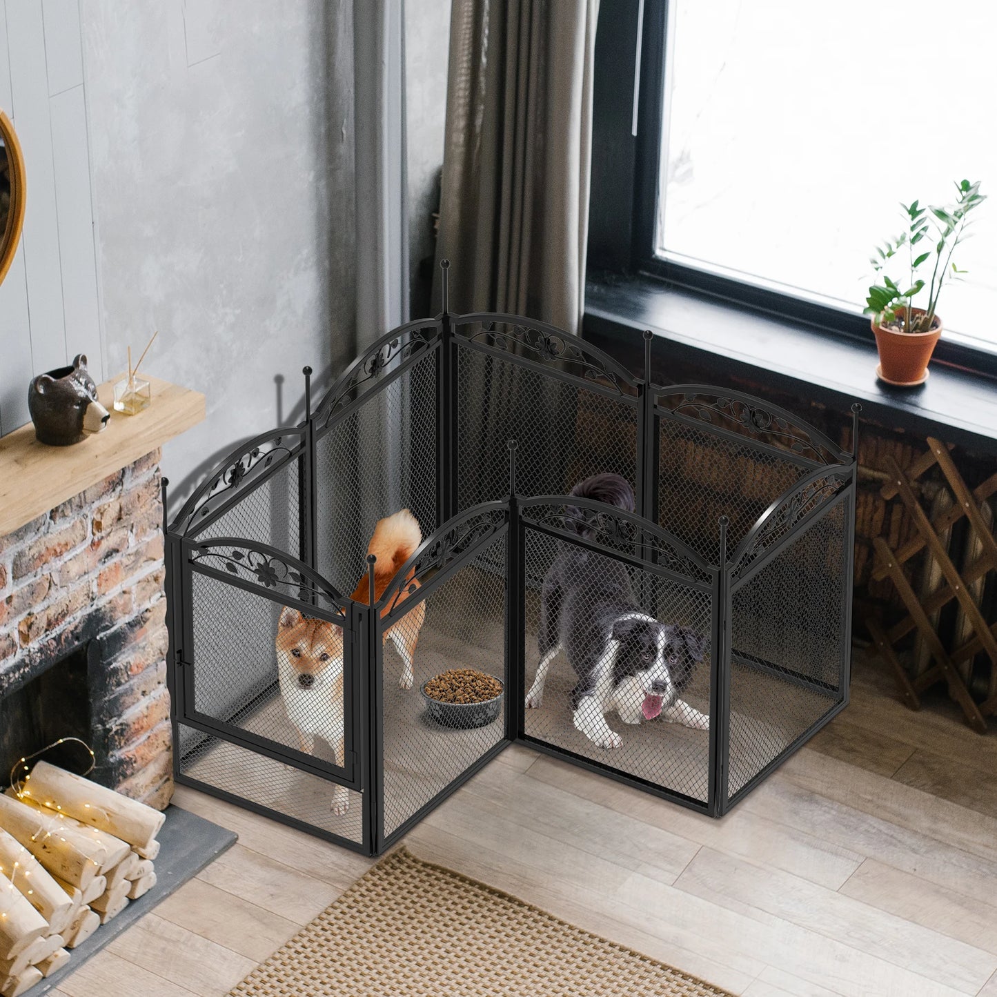 8 Panels Heavy Duty Dog Playpen Pen