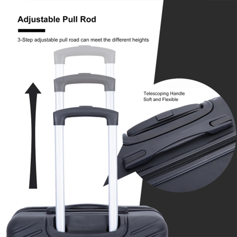 4-Piece Travel house Luggage Set