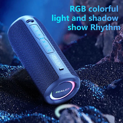 S49 pro Wireless Speaker, Outdoor Portable Subwoofer
