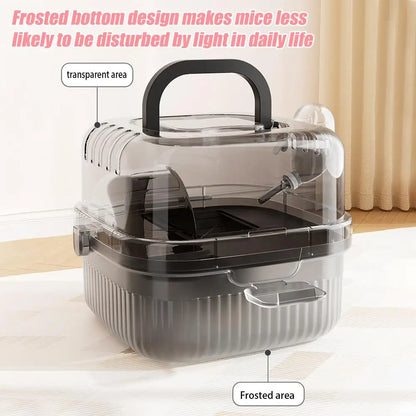 Habitat Small Lightweight Animal Carrier with Water Bottle