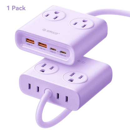 Power Strip 8-in-1 Desktop Charging Station