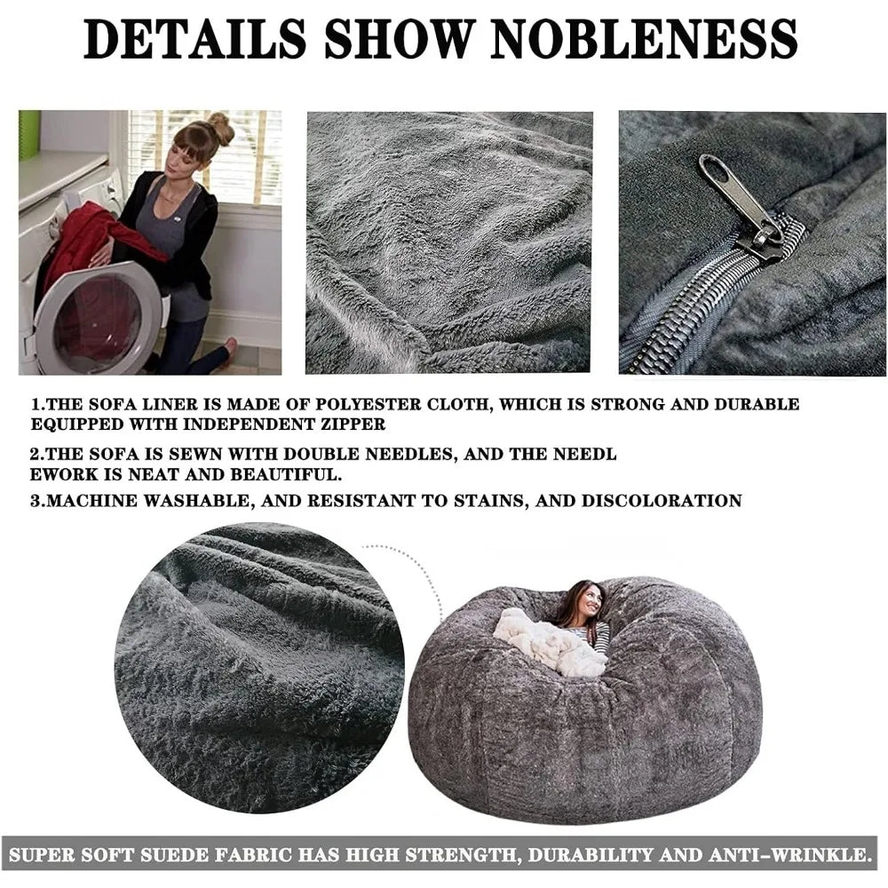 Giant Bean Bag Chair for Kids Adults