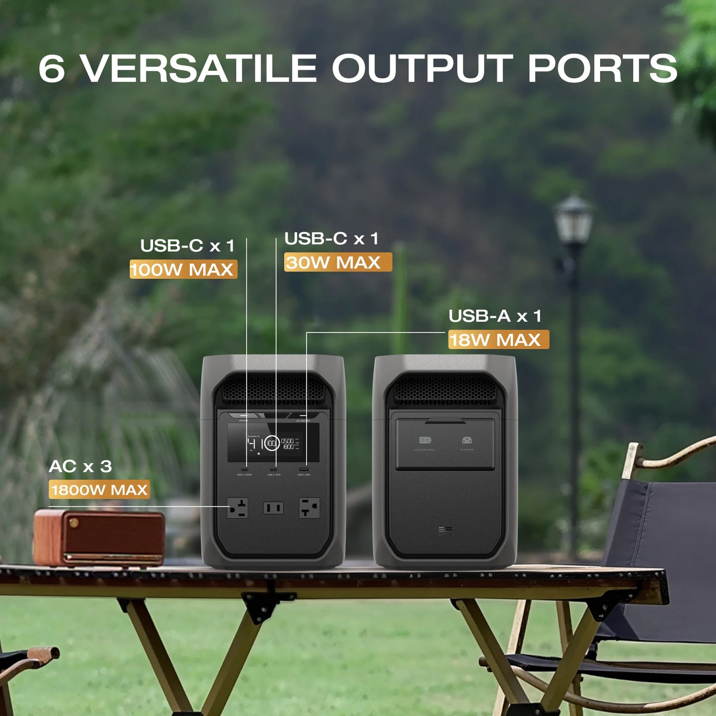 Solar Generator DELTA 3 Battery Portable Power Station