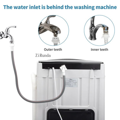 Full-Automatic Washing Machine with 10 programs 8 Water Level Selections