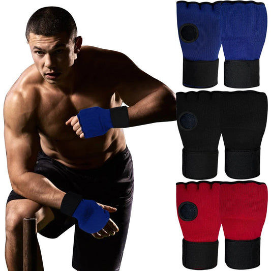 Breathable Half Finger Gel Boxing Gloves.