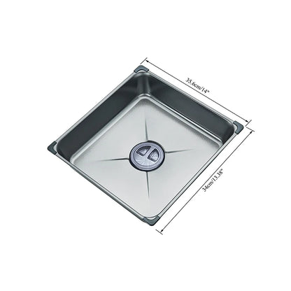 304 Stainless Steel Waterfall Kitchen Sink with Digital Display