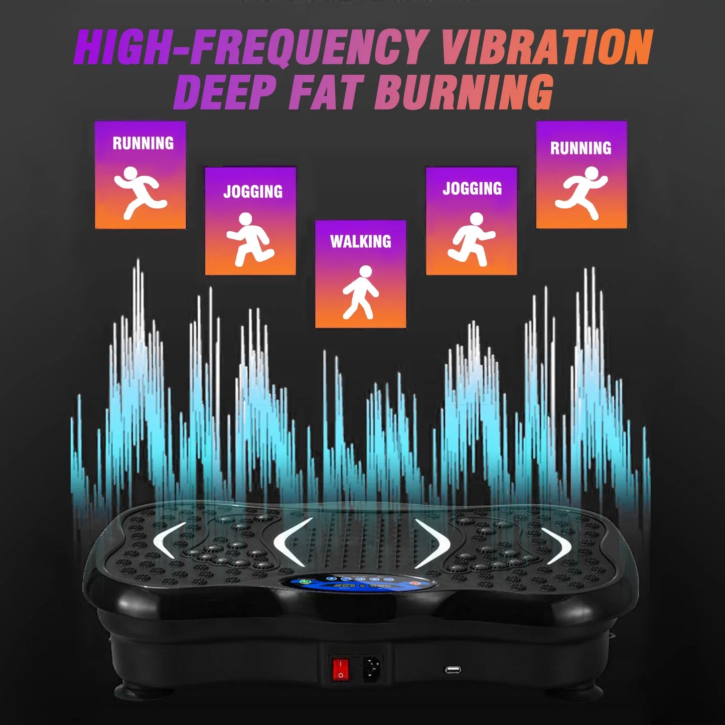 Fat-Burning Full Body Vibration Exercise Machine