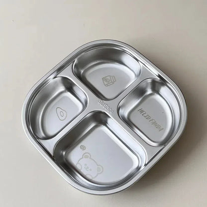 Reusable Square Divided Dinning Plates