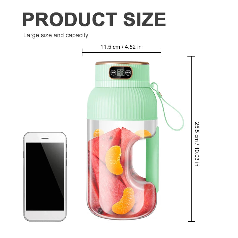 1000ML Portable Juicer Blender Fruit Juicer