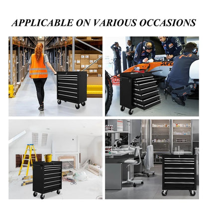 5-Drawer Portable steel toolbox Organizer