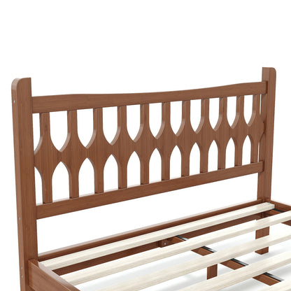 Full Size Bamboo Platform Bed Frame