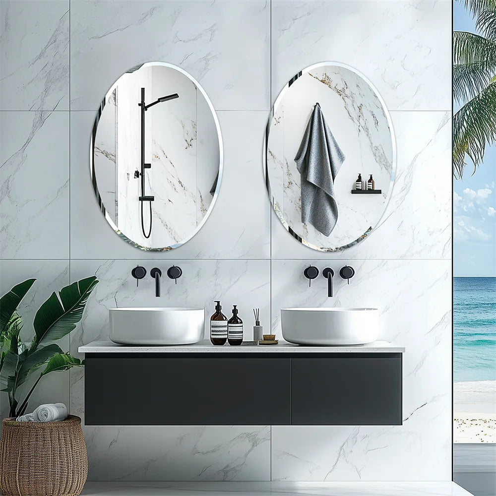 Beveled Edge Bathroom Vanity Mirror
