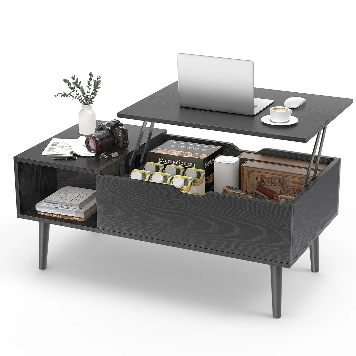 39.37"x19.7" Easy Lift Top Coffee Tables