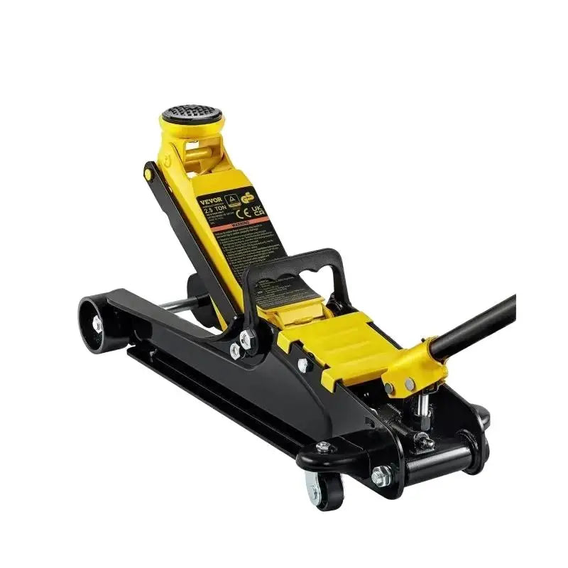 2.5T Heavy-Duty Steel Racing Floor Jack with Piston Lift Pump