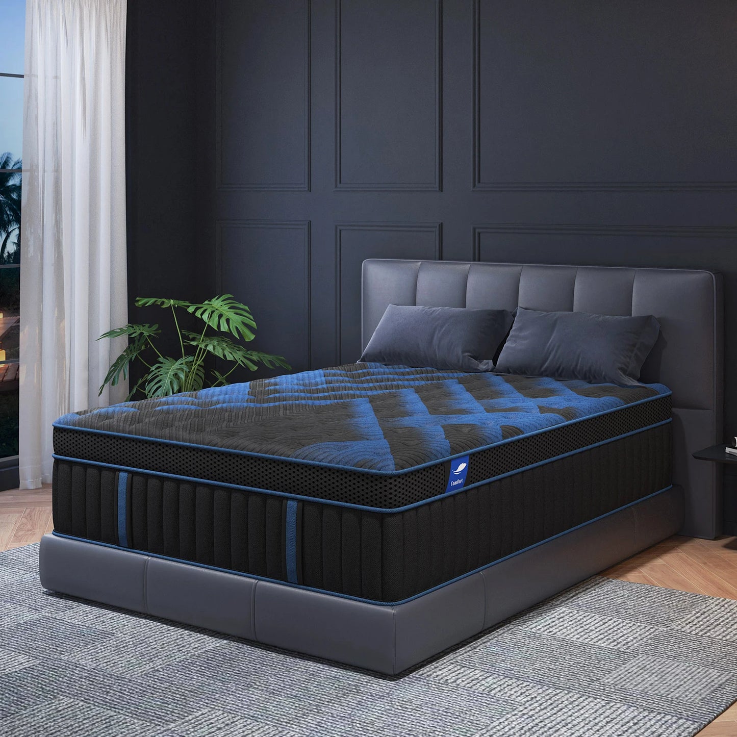 14" Gel Memory Foam Hybrid Pocket Spring Mattress