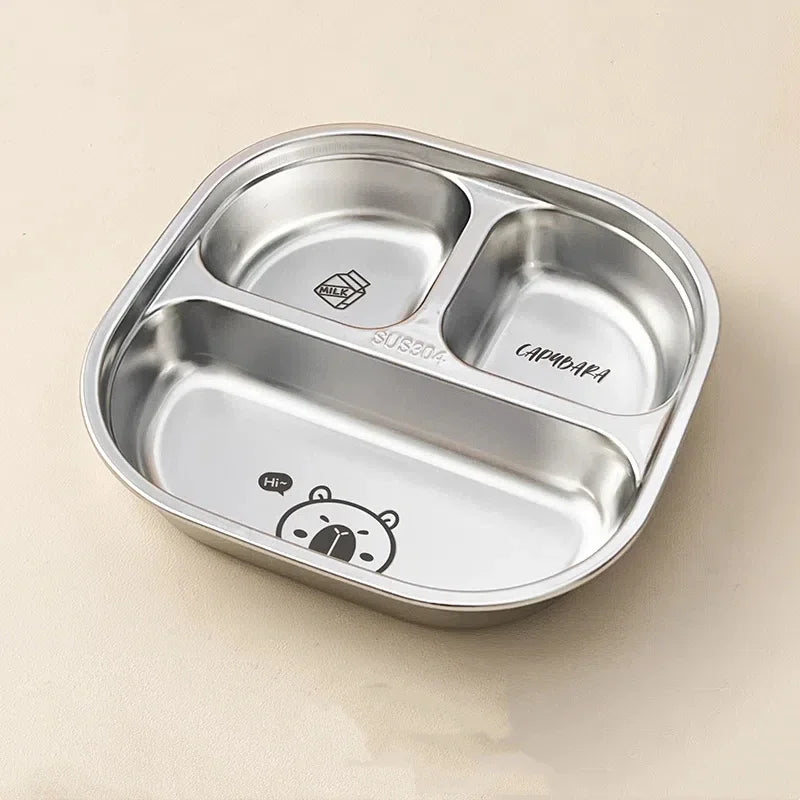 Reusable Square Divided Dinning Plates