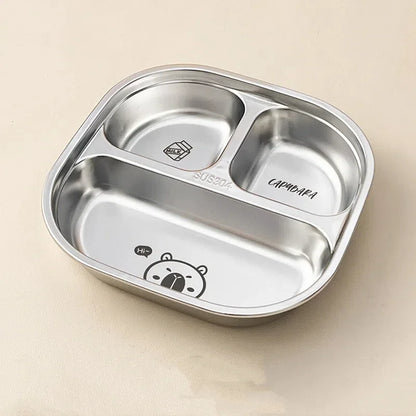 Reusable Square Divided Dinning Plates