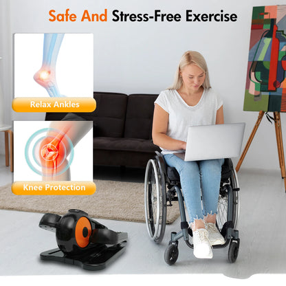 Under-Desk Elliptical Machine Leg Exerciser for Seniors