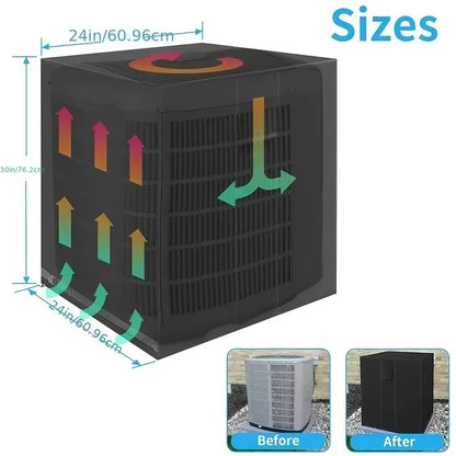 Heavy Duty Waterproof Air Conditioner Cover