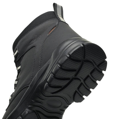 High Top Steel Toe Boots Slip Resistant Anti-Puncture