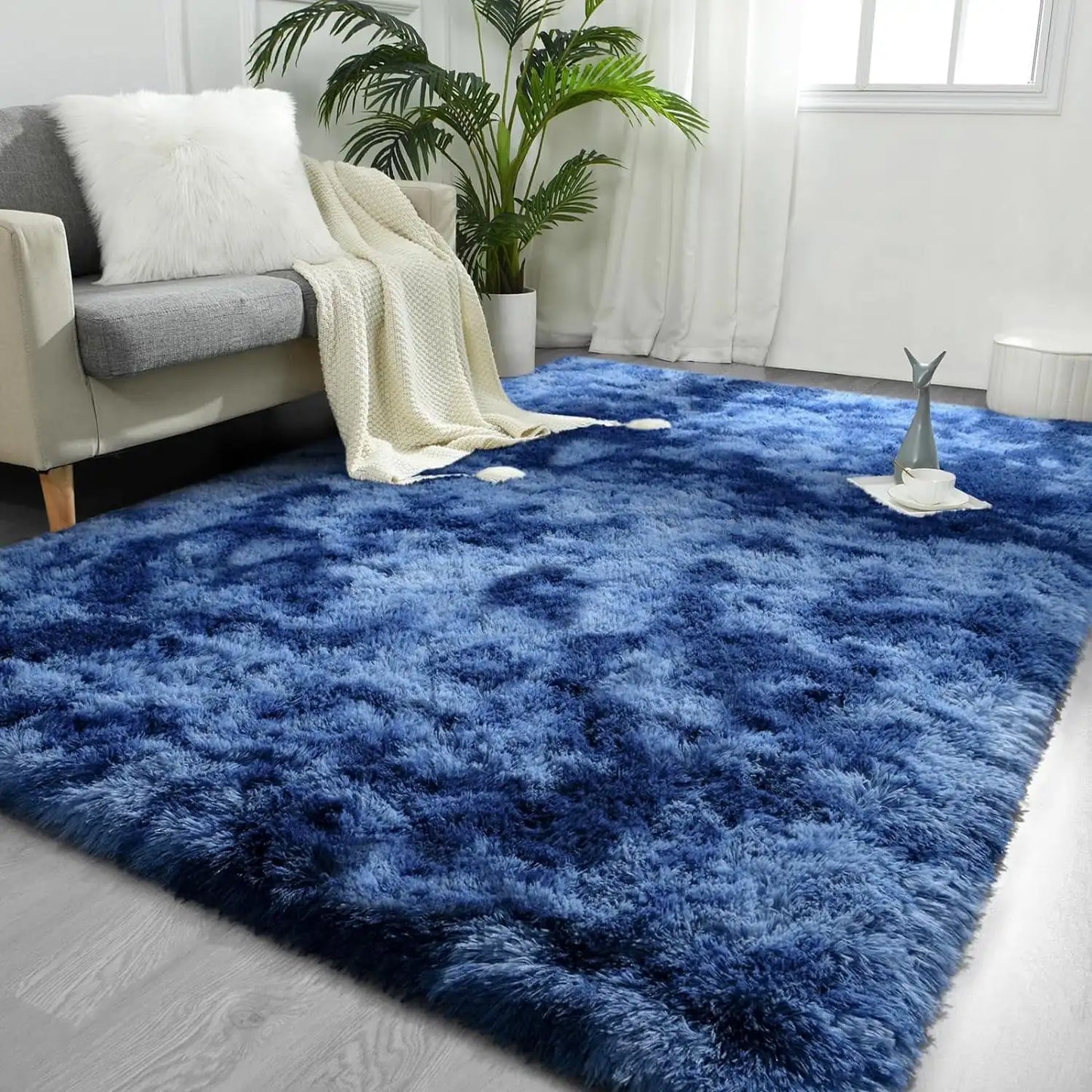 Super Soft Shaggy Rug for Livingroom, bedroom