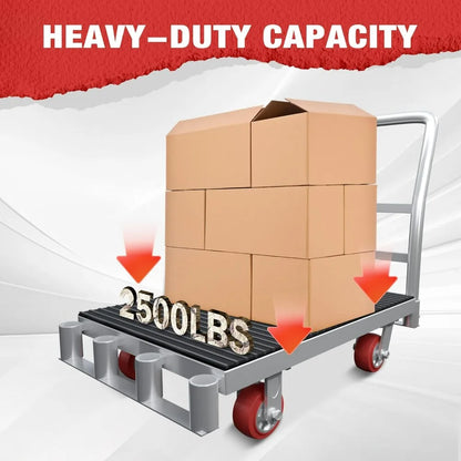 Heavy Duty 2-in-1 Panel Truck with 42 x 24 Platform
