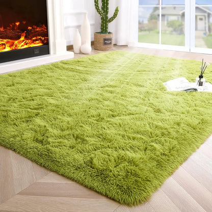 Fluffy Non-Slip Rugs for Hardwood Floors Room Decor