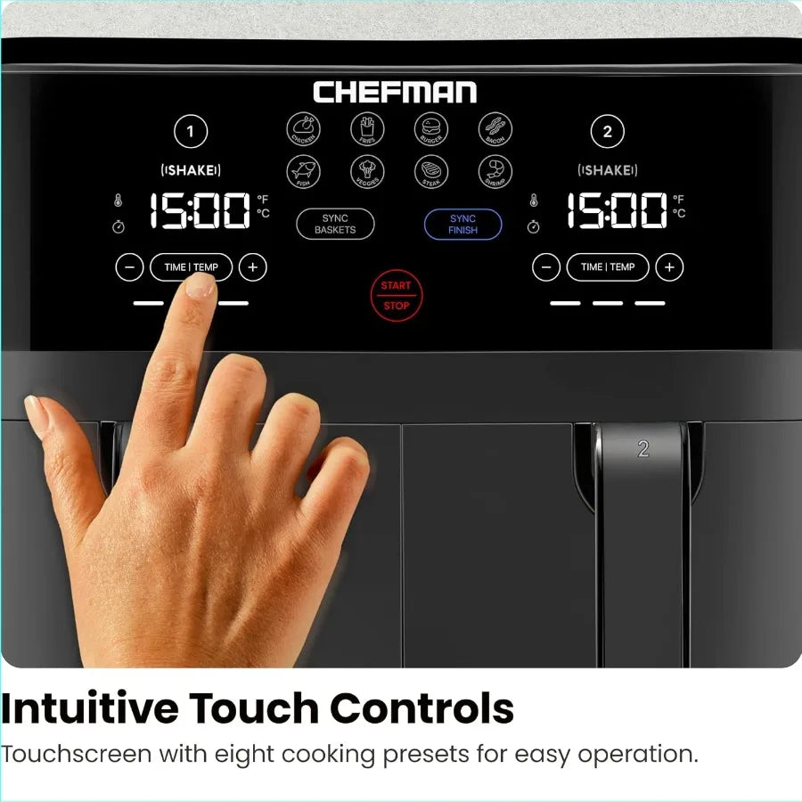 Turbo-Fry Touch Dual Air Fryer