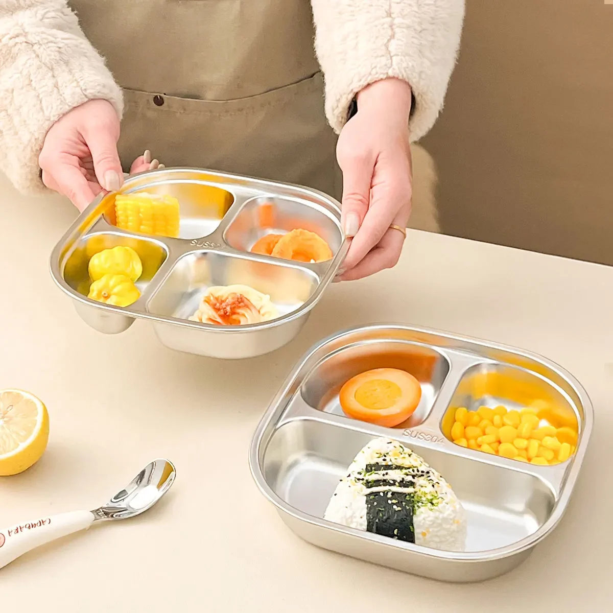 Reusable Square Divided Dinning Plates