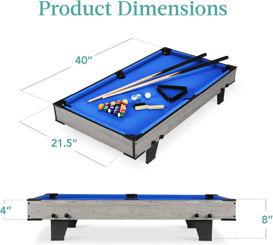 40in Pool Arcade Game Table for Living Room