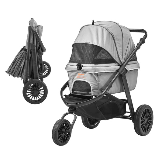 Pet Stroller Carrier Dog or Cat Strollers Lightweight Travel