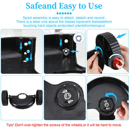 Electric Lawn Mower Cordless Grass Trimmer