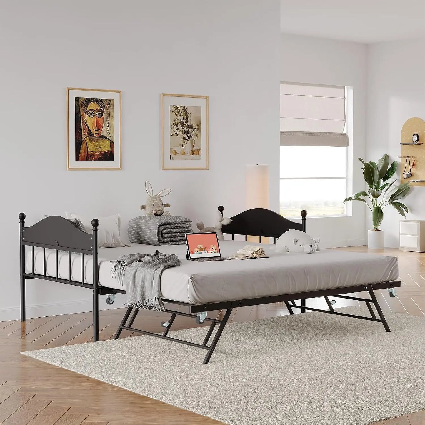 Heavy Duty Metal Platform Bed Frame