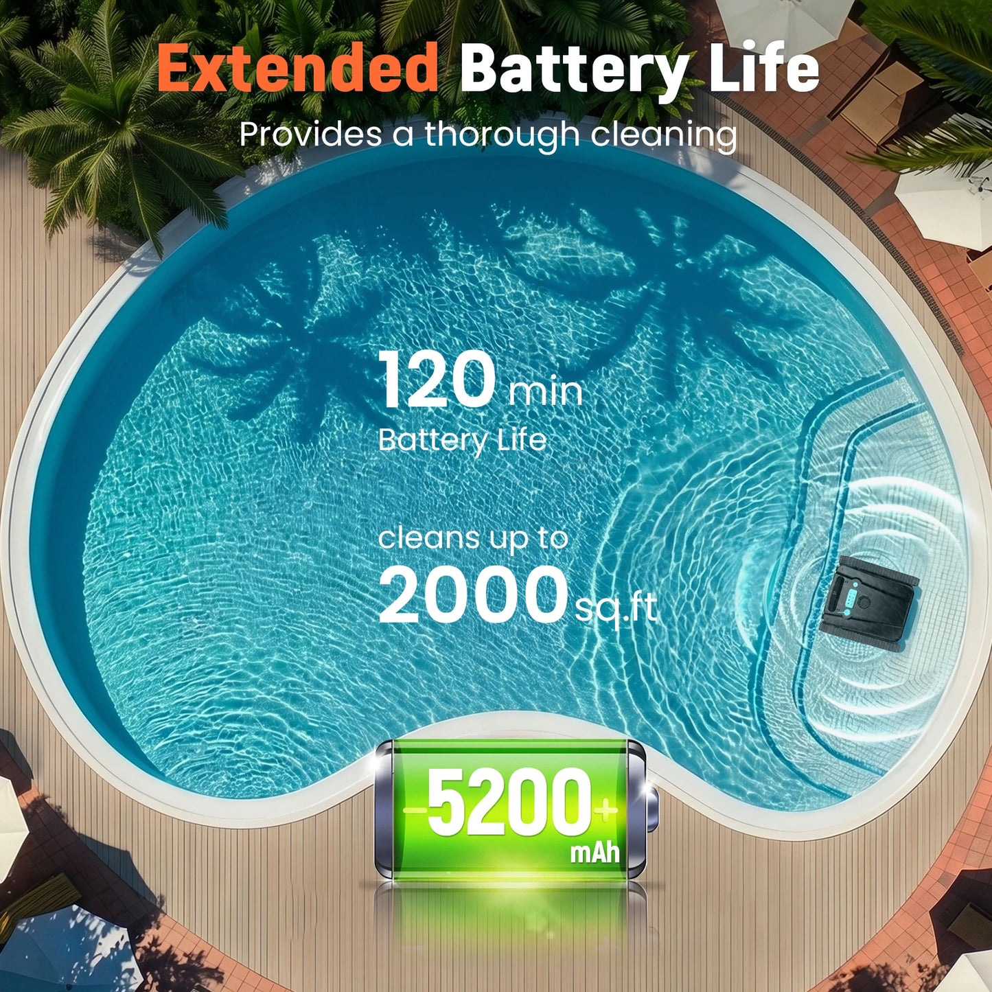 2026 Upgraded Swimming Pool Cleaner