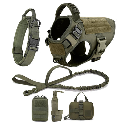 Training Walking Vest Dog Harness and Collar for Medium Large Dogs