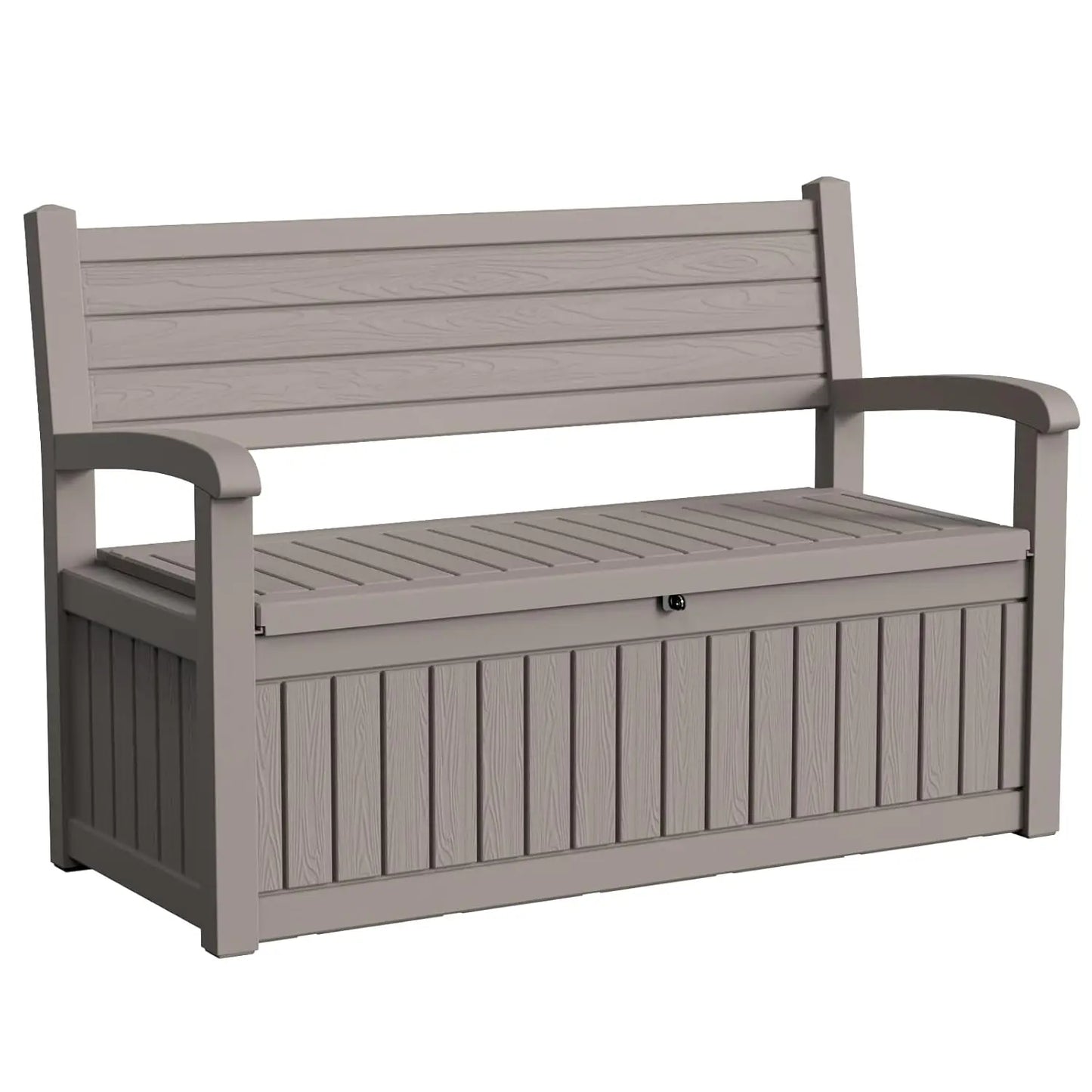 80 Gallon Waterproof Lockable Storage Bench
