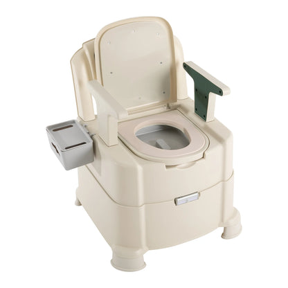 Bedside Commode Toilet with Sensor Night Light