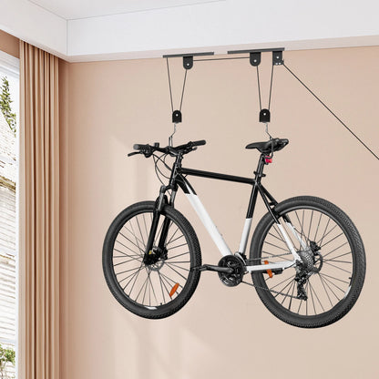 Wall Suspension Display Rack, Bicycle Storage Elevator.
