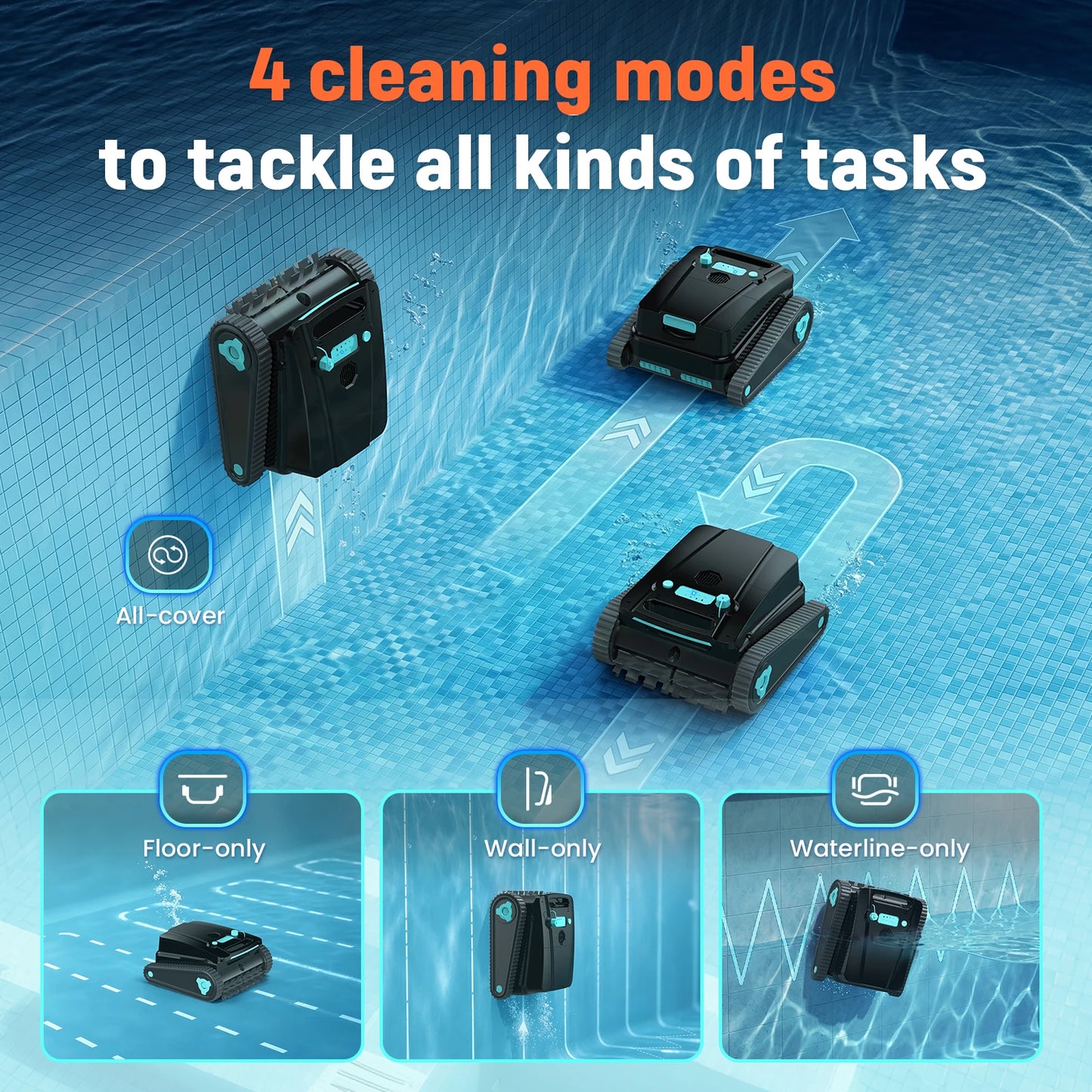 2026 Upgraded Swimming Pool Cleaner