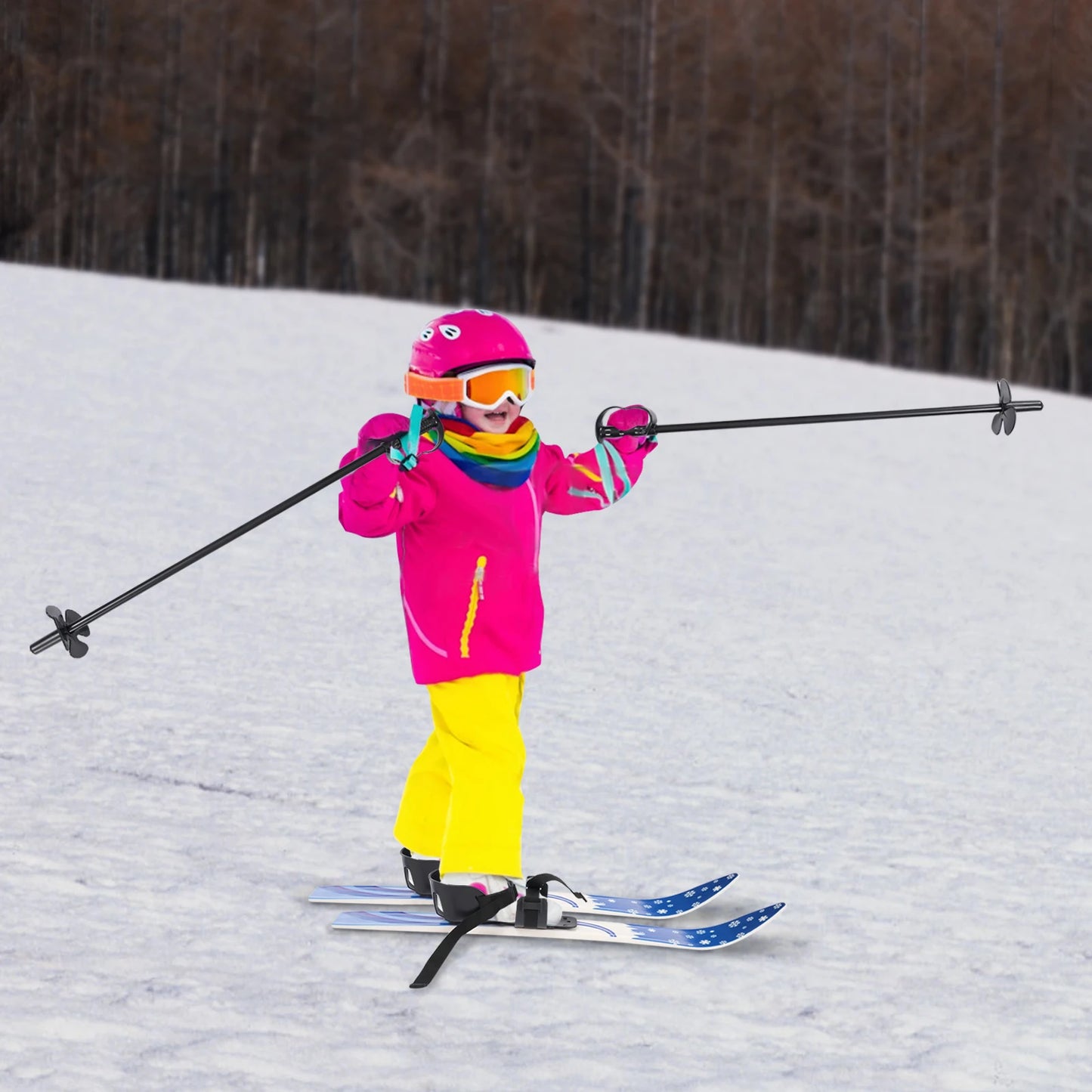 Kids Ski Board Set for Ages 2-8