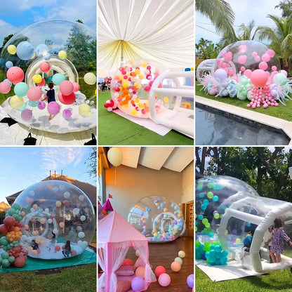 8.2Ft Inflatable Tent Bubble House Clear Dome