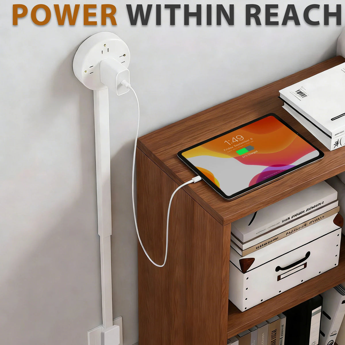 3 Style Retractable Sockets Adjustable Electrical Outlet Extender
