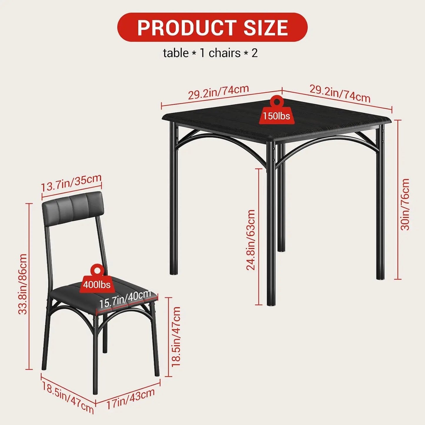 Compact Breakfast Nook Table for Apartments