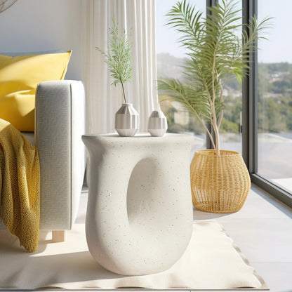 U-Shaped Geometric Stylish Lightweight Nightstand