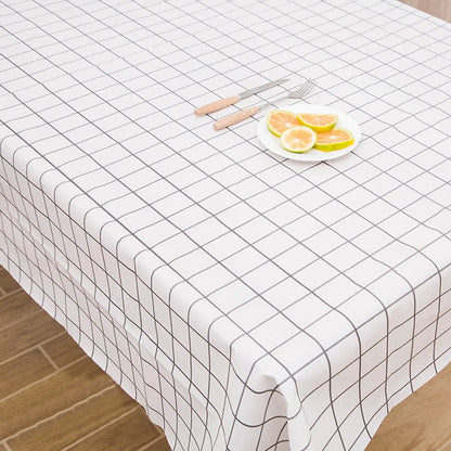 Rectangle Wipe Clean Party Tablecloth Cover