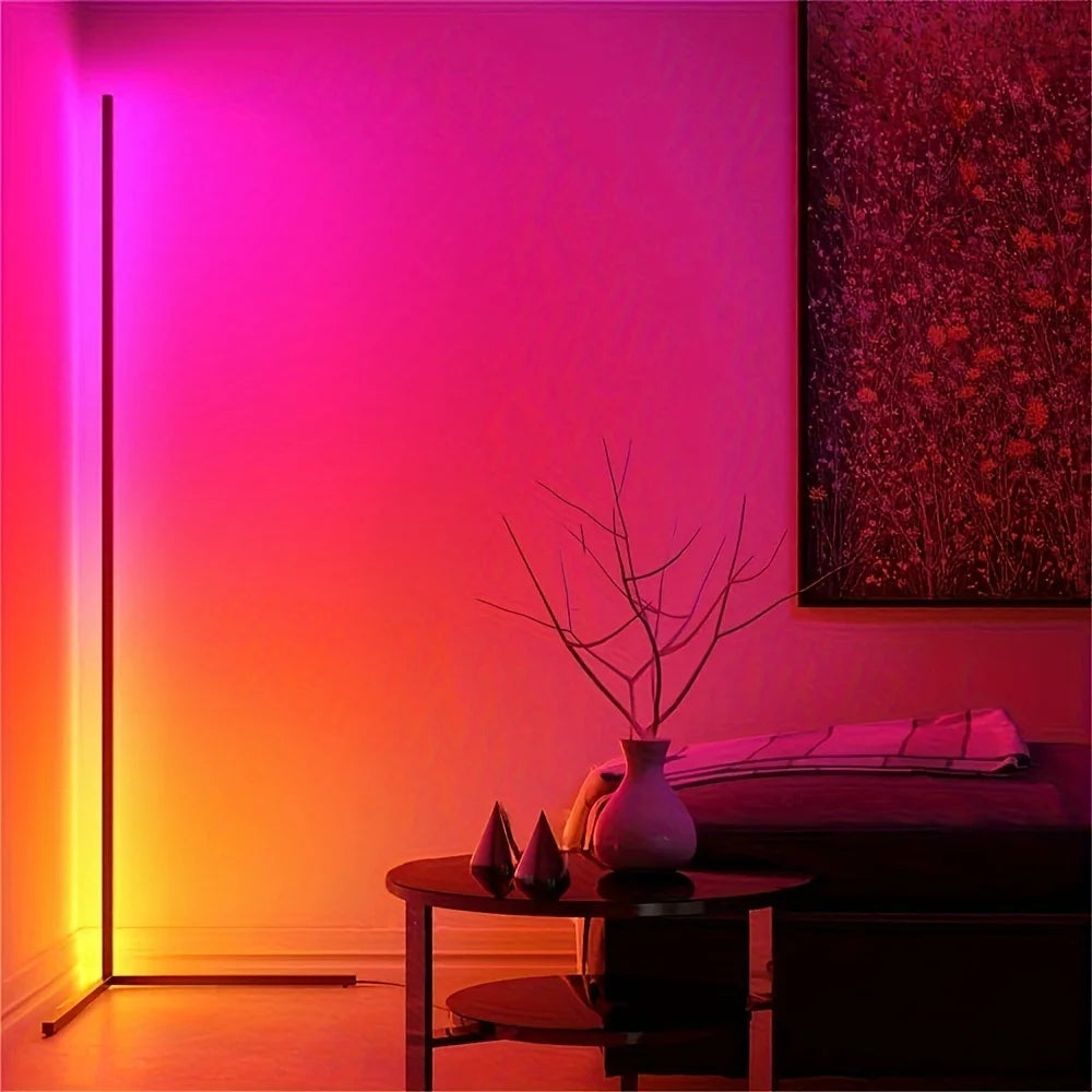 60-Inch  Led Corner Lamp, For Living Room Bedroom Game Room