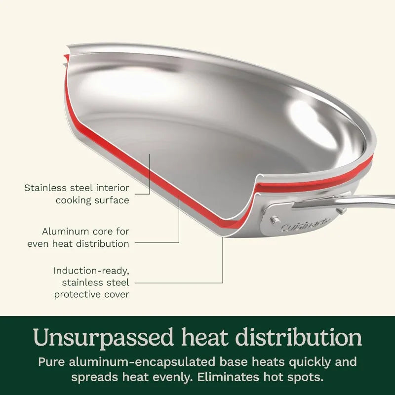 11-Piece Stainless Steel Cookware Set