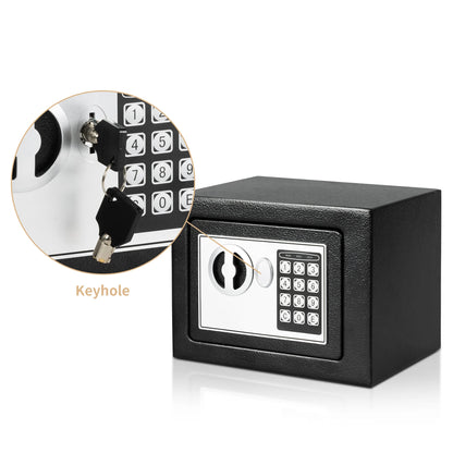 Electronic Digital Safe Box for Home with Fireproof Money Bag