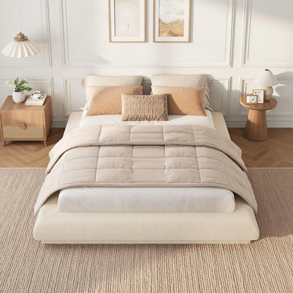 Full Queen King Cloud Platform Bed Frame